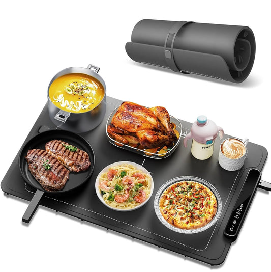 Virellā¢ļø Electric Silicone Food Heating Tray Mat
