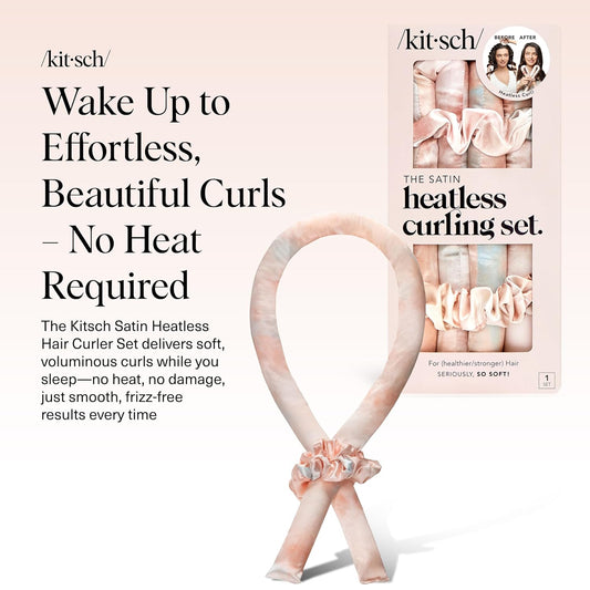 Virellā¢ļø Women's Heatless Overnight Hair Curlers Full Set