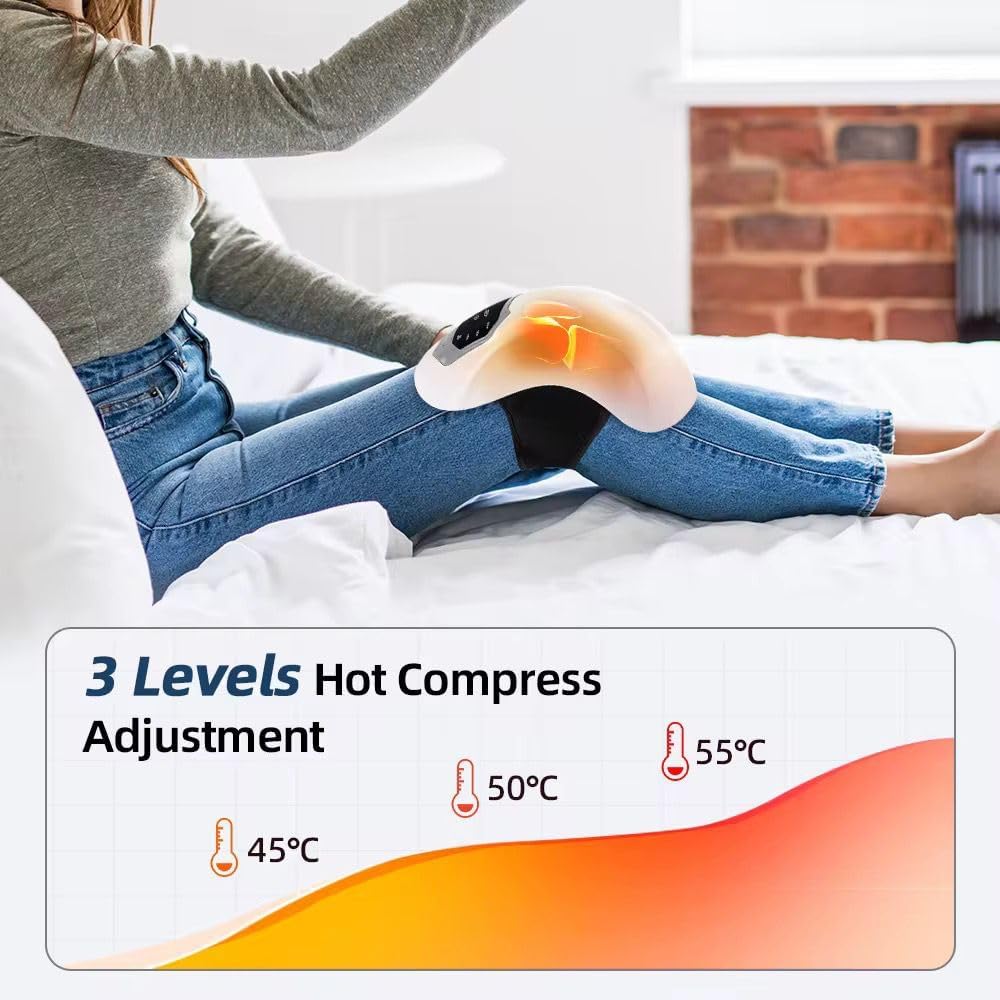 Virell™️ Electric Premium Knee Relief Massage Machine With Infrared Therapy
