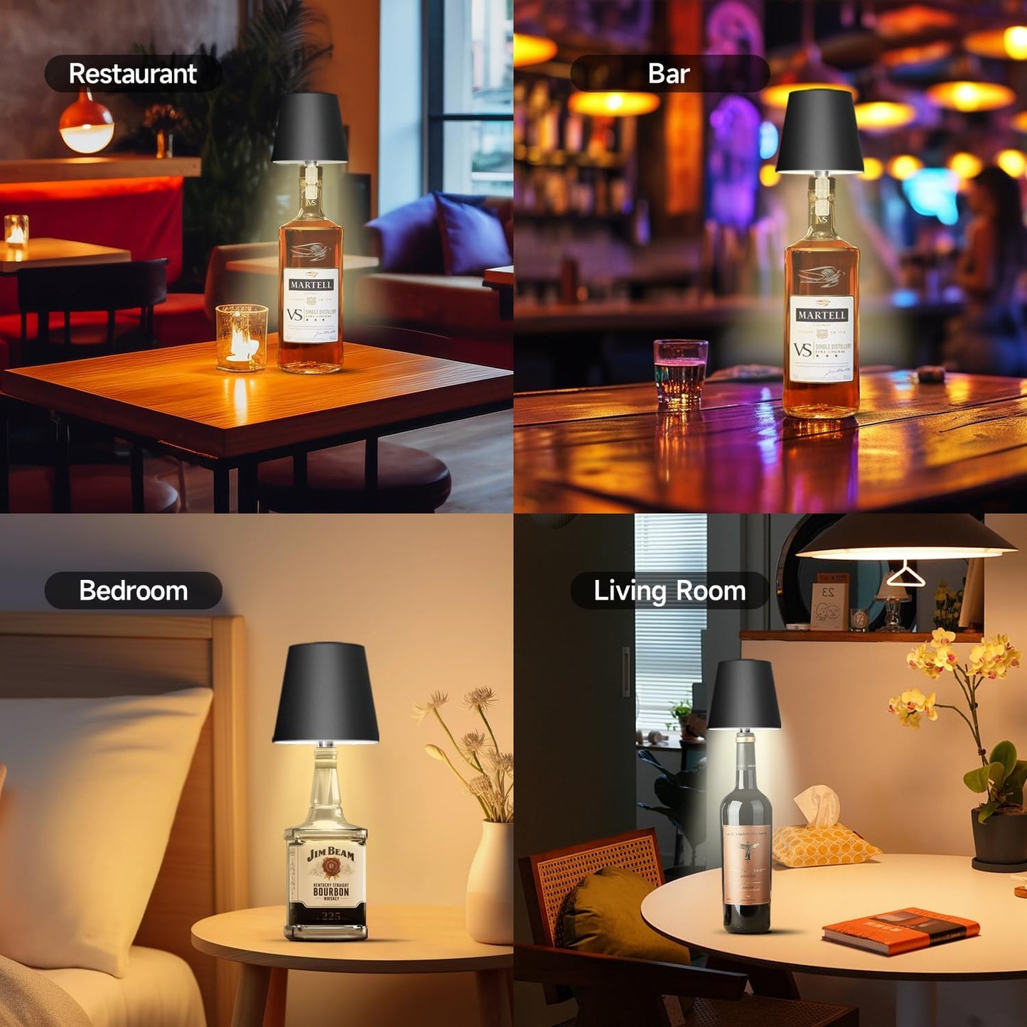 Virell™️ Wireless Touch Control LED Bottle Lamp