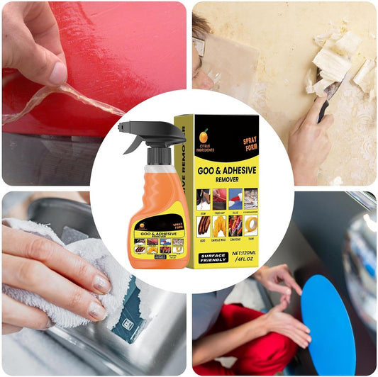 Virell™️ 8 in 1 Adhesive 150ML Spray Remover For All (Gum,Glue,Stickers,Tape,Crayons,Wax)