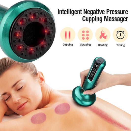 Virell™️ 12 Levels Body Sculpt Massager & Heat Cupping Machine