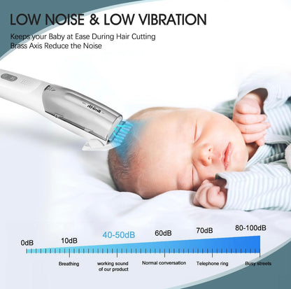 Virell™️ Baby Safe Vacuum Low Noise Hair Trimmer