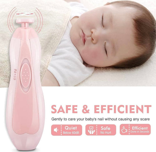 Virell™️ Electric Baby Nail Trimmer With 6 Replaceable Heads (Safe To Use)