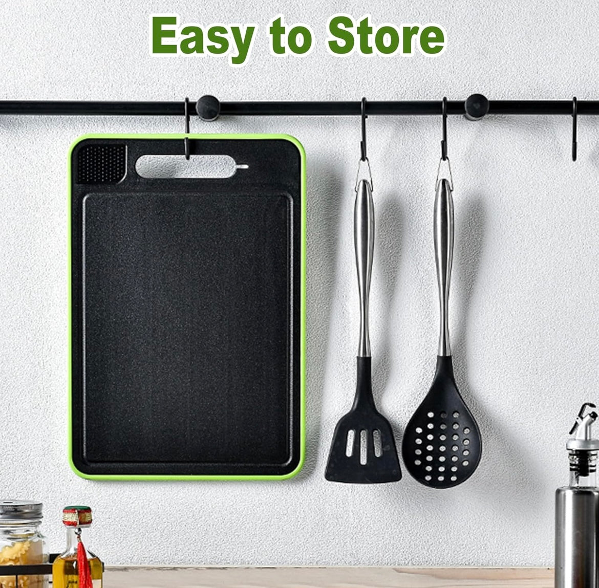 Virell™️ 4 in 1 Cutting Board & Defrost Tray & Knife Sharpener & Grinder