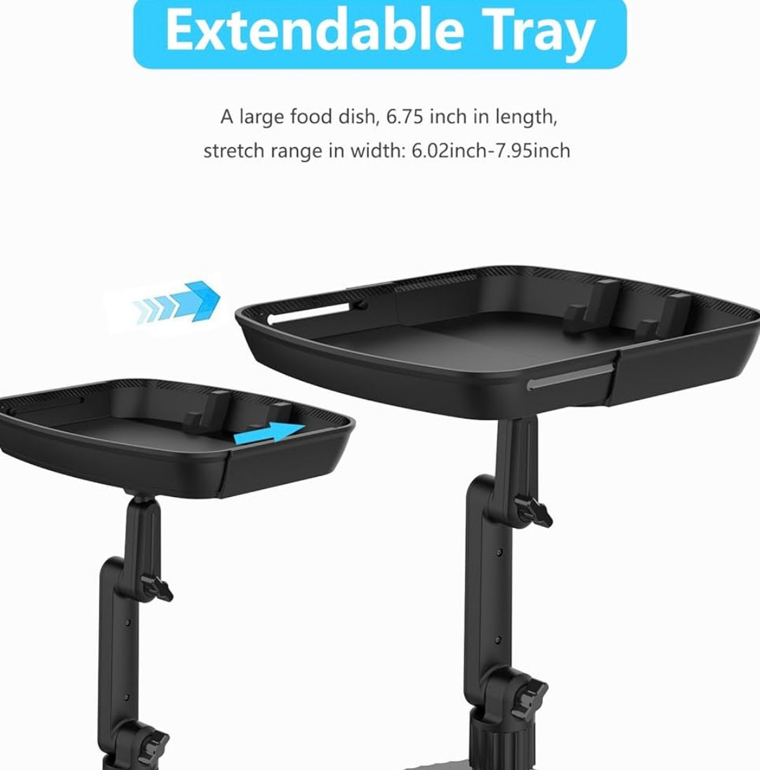 Virell™️ Rotatable Car Phone Holder & Food Tray Stand