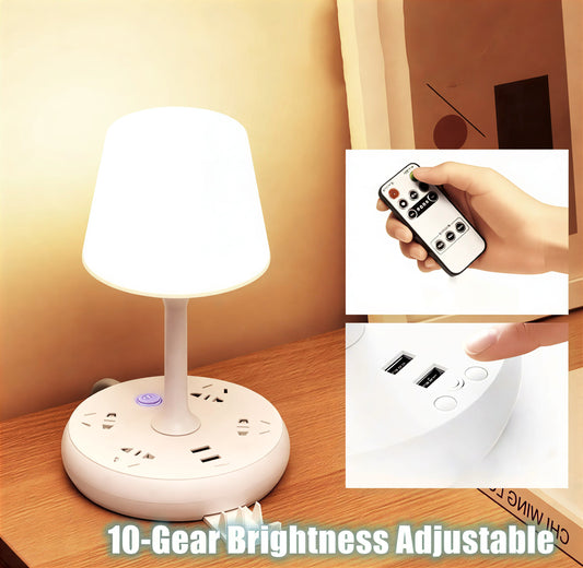 Virell™️ Multifunctional Desk Lamp With Plug In Charge & Phone Stand