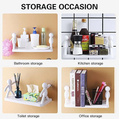 Virell™️ Wall Mounted Bathroom Shelf Holder