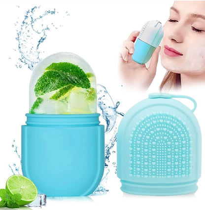 Virell™️ Ice Facial Mold Roller With Cleansing Brush