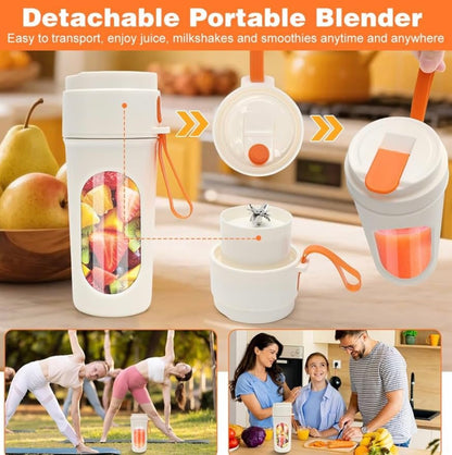 Virell™️ Powerful 12 Blade Portable Travel Electric Juicer