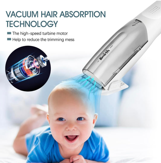 Virell™️ Baby Safe Vacuum Low Noise Hair Trimmer