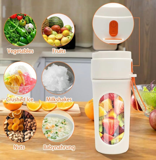 Virell™️ Powerful 12 Blade Portable Travel Electric Juicer