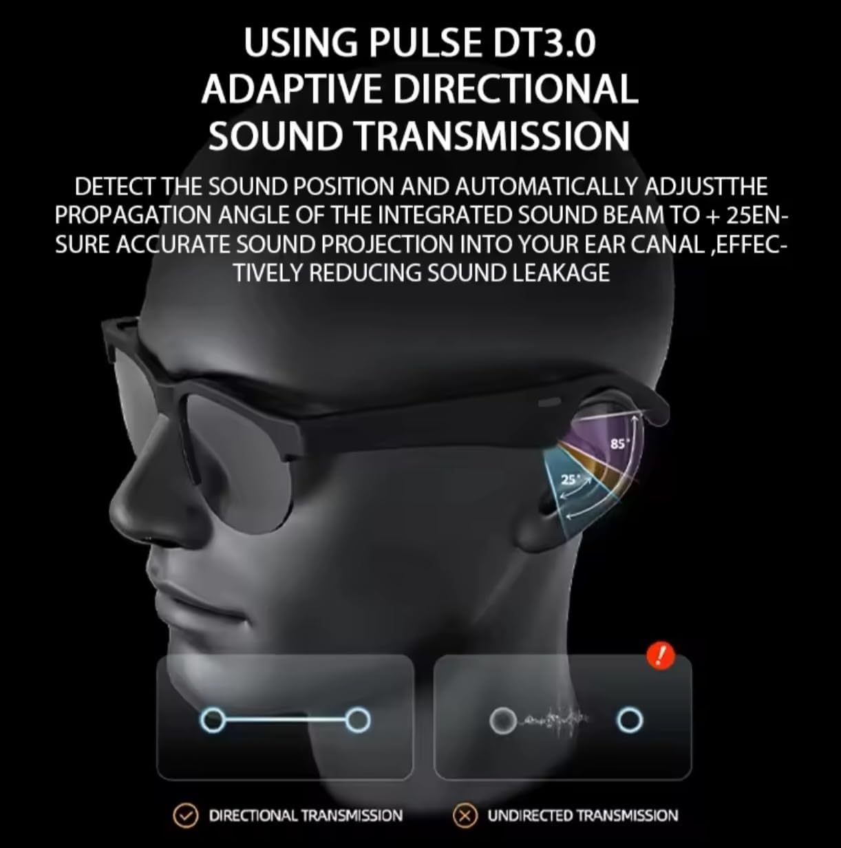 Virell™️ 4 in 1 Smart Wireless Bluetooth Sunglasses