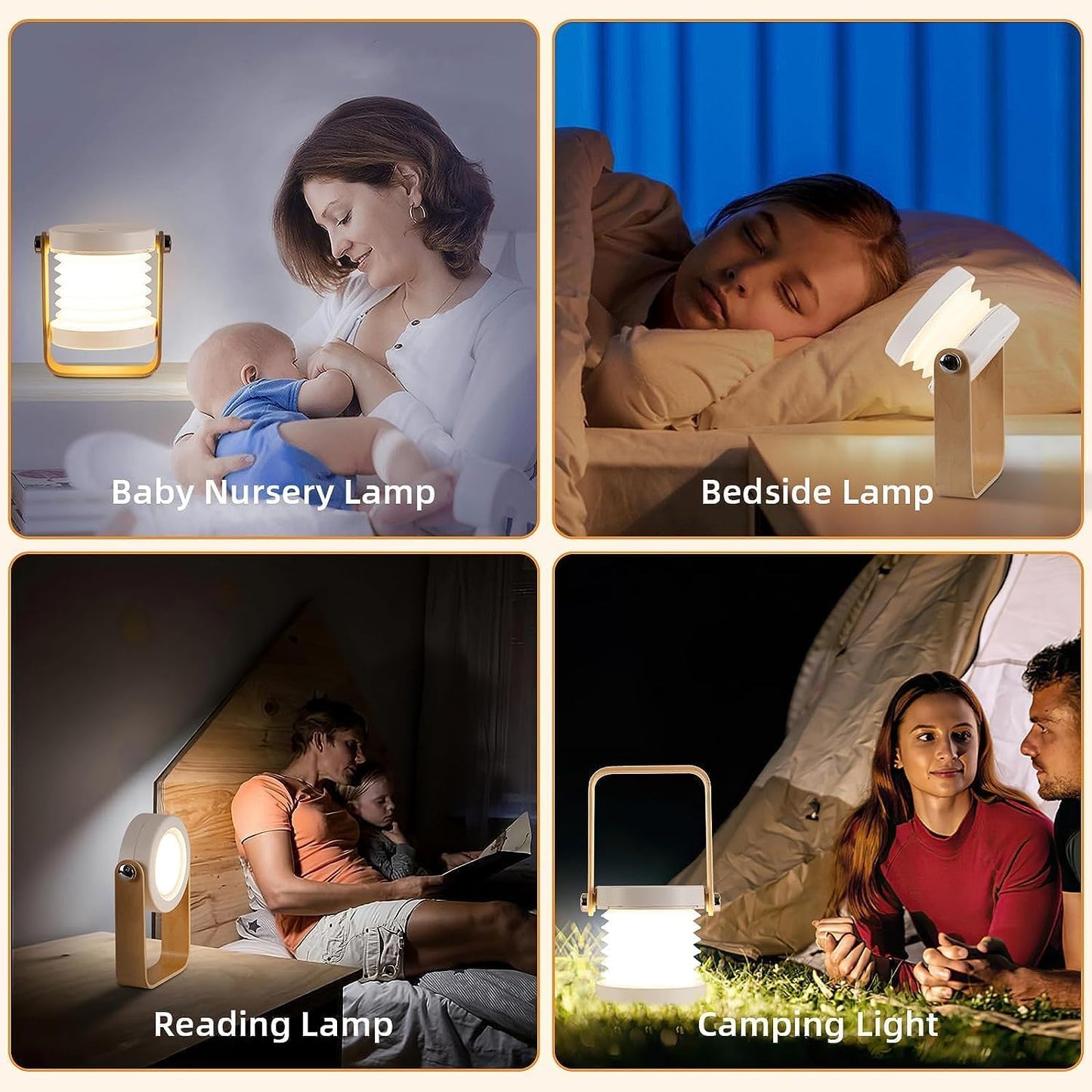 Virell™️ Rechargeable LED Foldable Light With Hanger