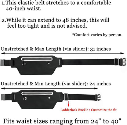 Virell™️ Unisex Waterproof Waist Sport Running Belt Bag