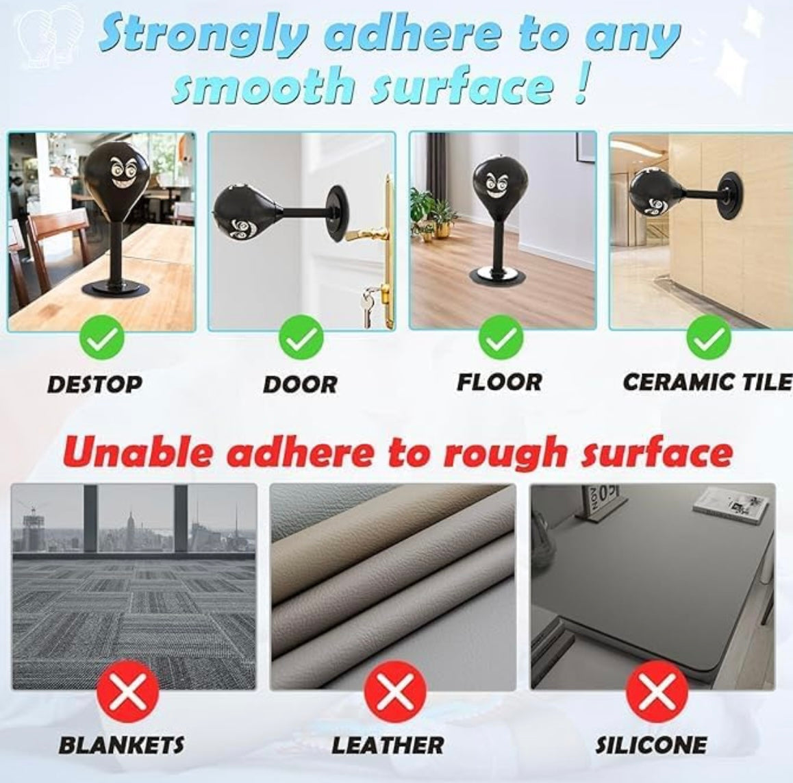 Virell™️ Stress Relief Suction Boxing Punching Bag