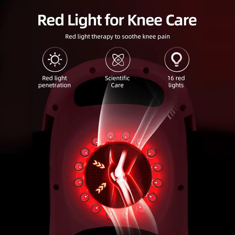 Virell™️ Electric Premium Knee Relief Massage Machine With Infrared Therapy