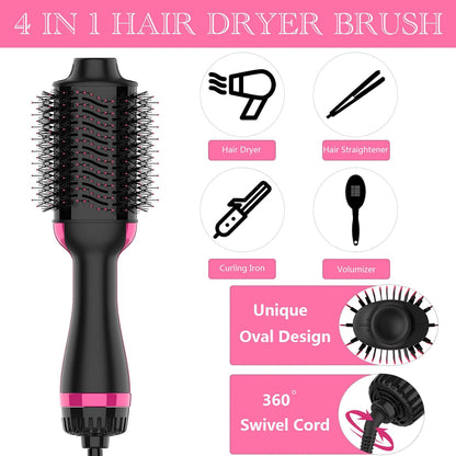 Virell™️ One Step Brand 4 in 1 Hair Dryer & Curler & Straightener & Volume Machine