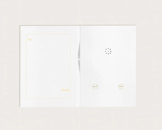 Virell™️ Smart Electric Note Gift Card With Voice Record (Reusable) For Couples, Birthdays, Events..