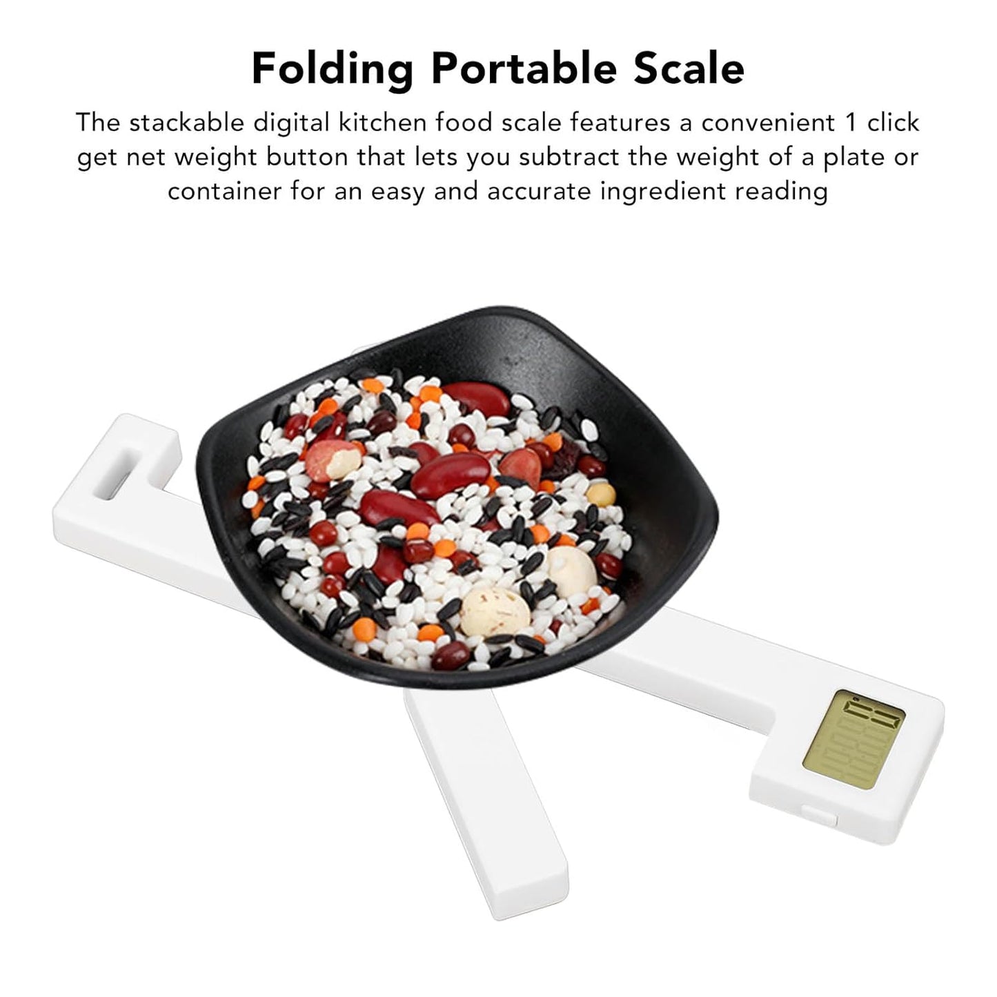 Virell™️ Portable Digital LCD Food Kitchen Scale
