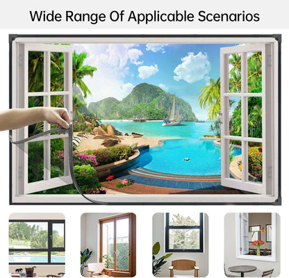Virell™️ Anti Mosquito Magnetic Window Screen Shield Pro