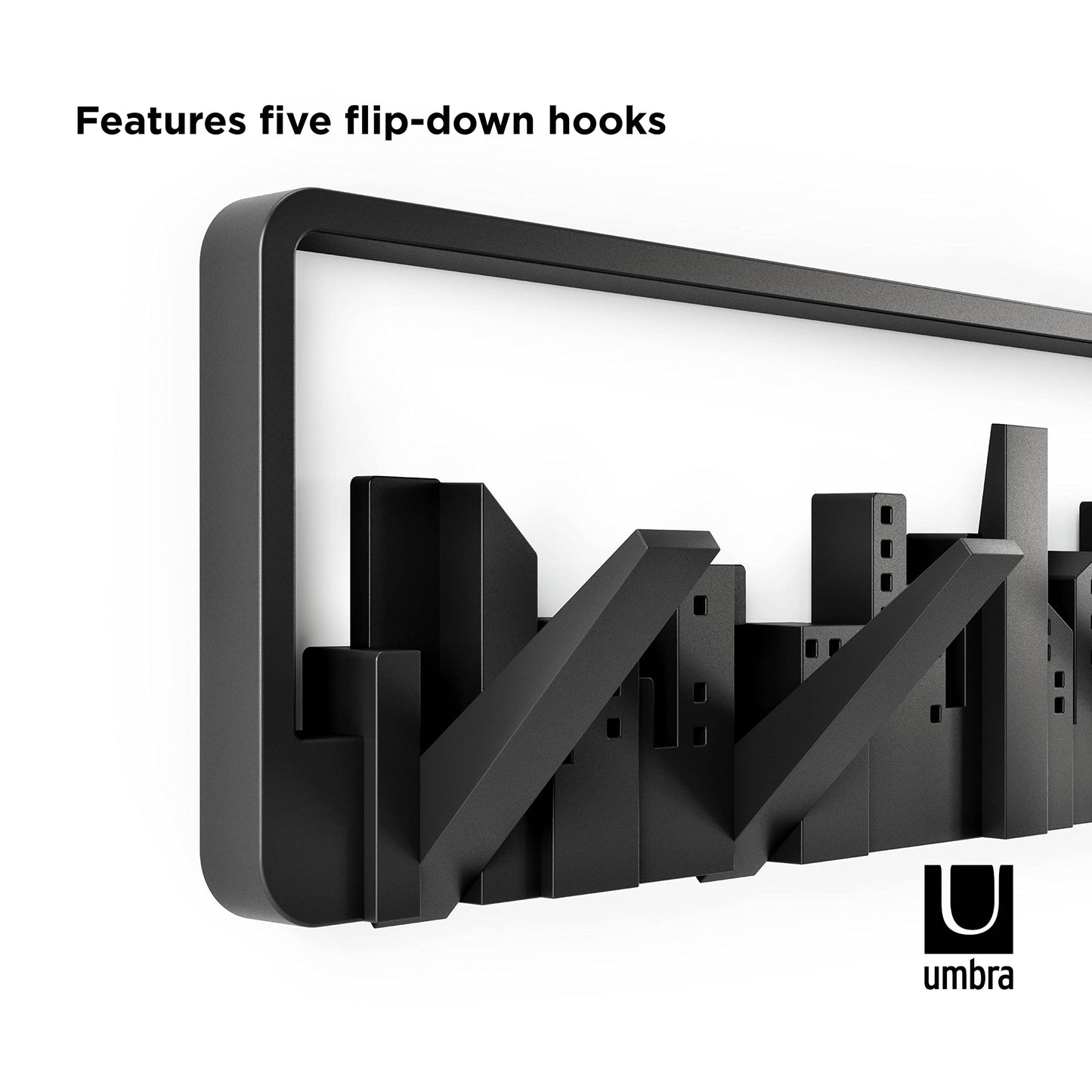 Virell™️ Skyline FlipDown Wall Mounted Modern Hanging Hook