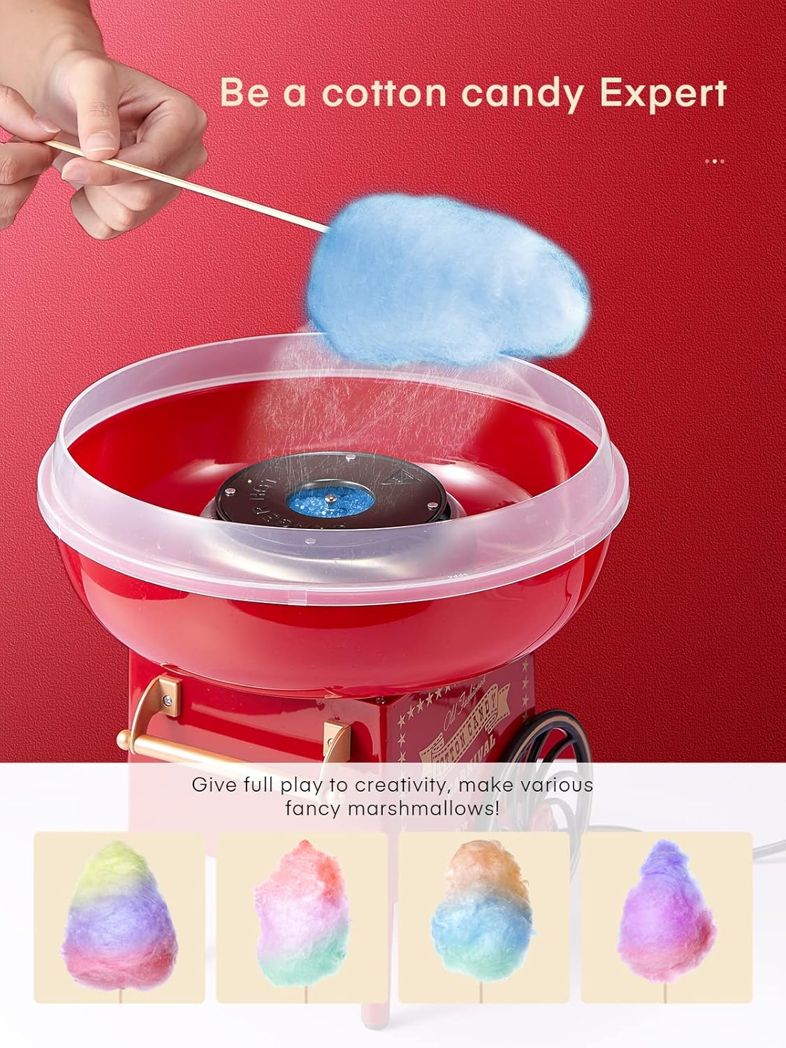 Virell™️ Smart Home Cotton Candy Maker For Kids