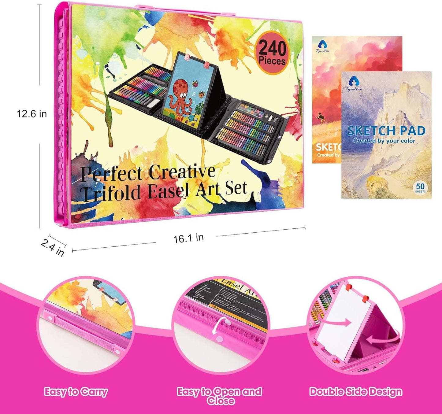 Virell™️ Kids Creative Drawing Art Book Kit