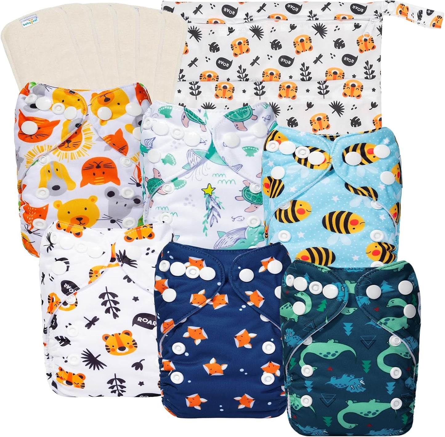 Virell™️ Baby Waterproof Reusable Washable Diapers