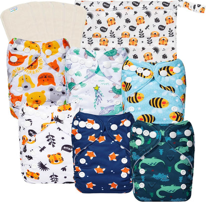 Virell™️ Baby Waterproof Reusable Washable Diapers