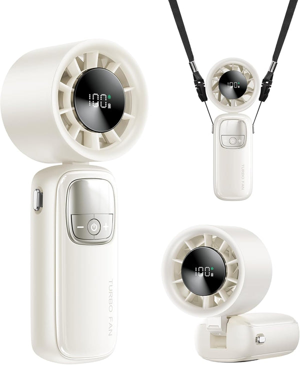 TurboFold Mini Portable Handheld Travel Fan