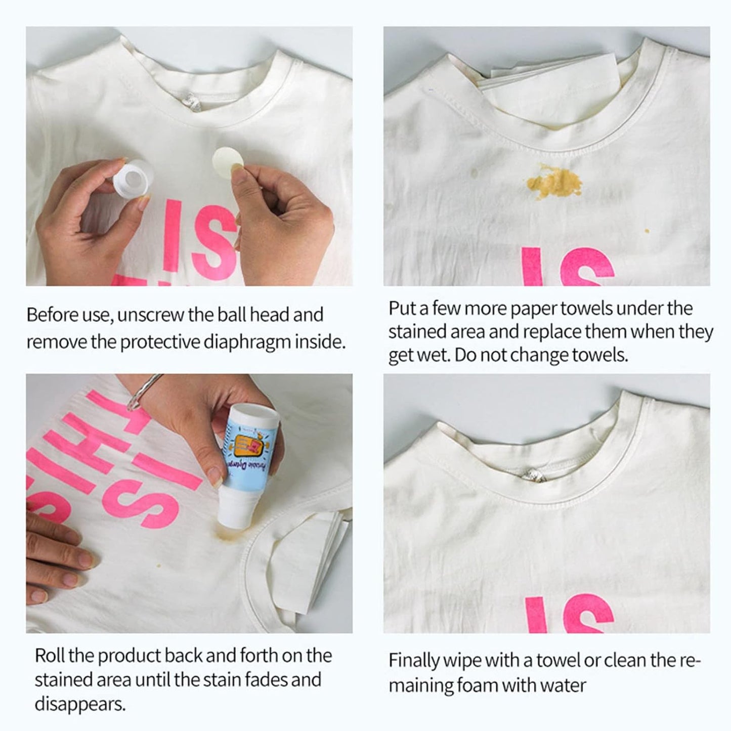 Virell™️ Instant Clothes Stain Remover Roll