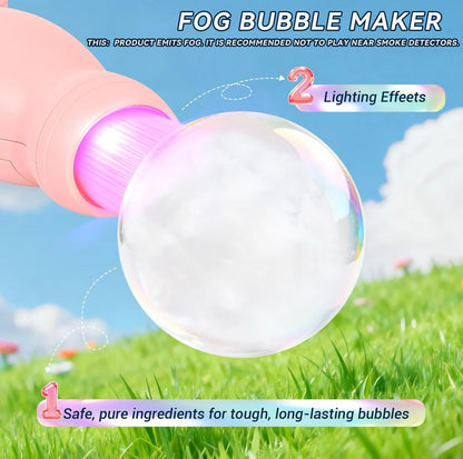 Virell™️ Kids Bubble Machine With LED & Light Music
