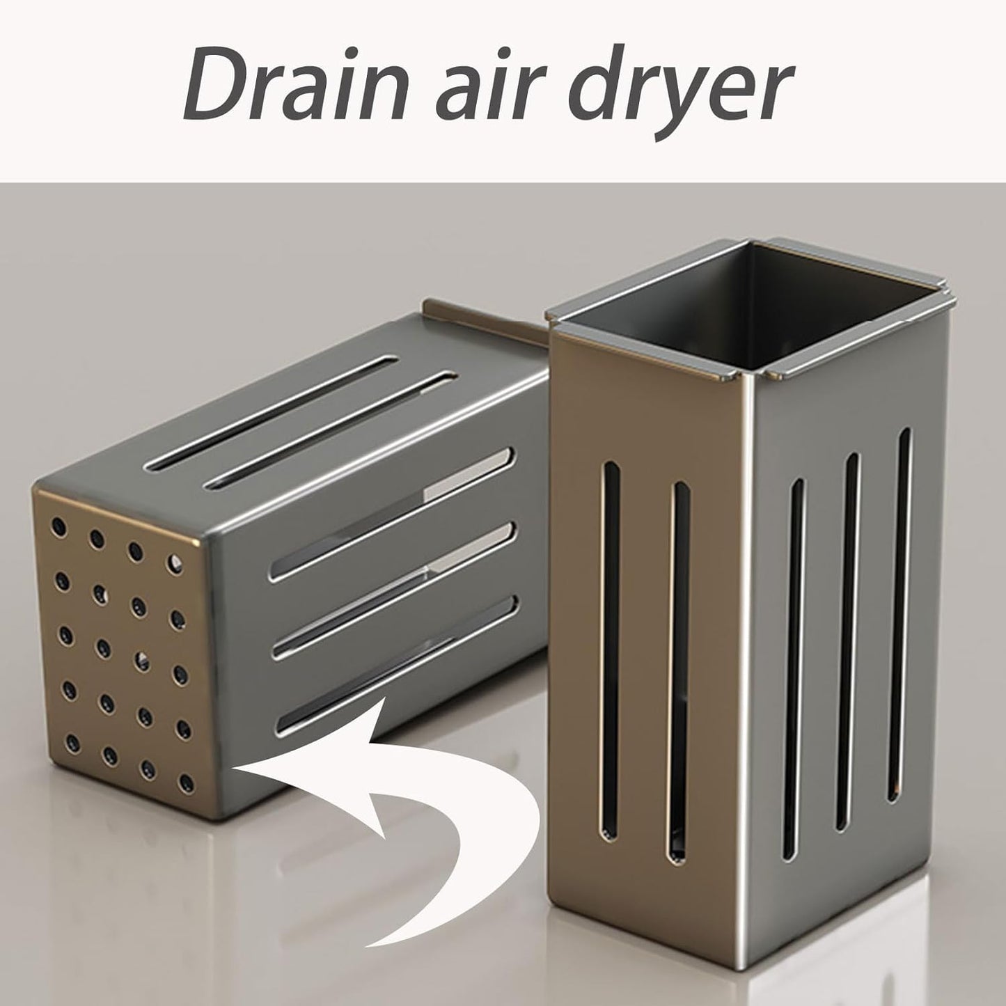 Virell™️ Stainless Steel Wall Kitchen Storage Organizer (65CM)