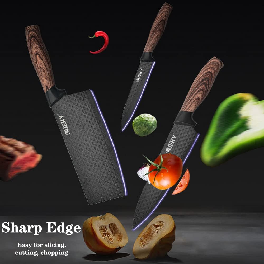 Virell™️ Professional Stainless Cooking Knives Set (6 Pieces)