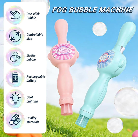Virell™️ Kids Bubble Machine With LED & Light Music