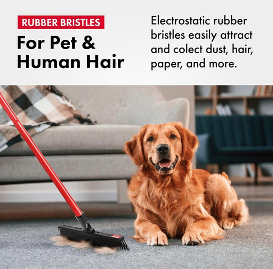 Virell™️ Adjustable Silicone Pet Hair Broom Cleaner