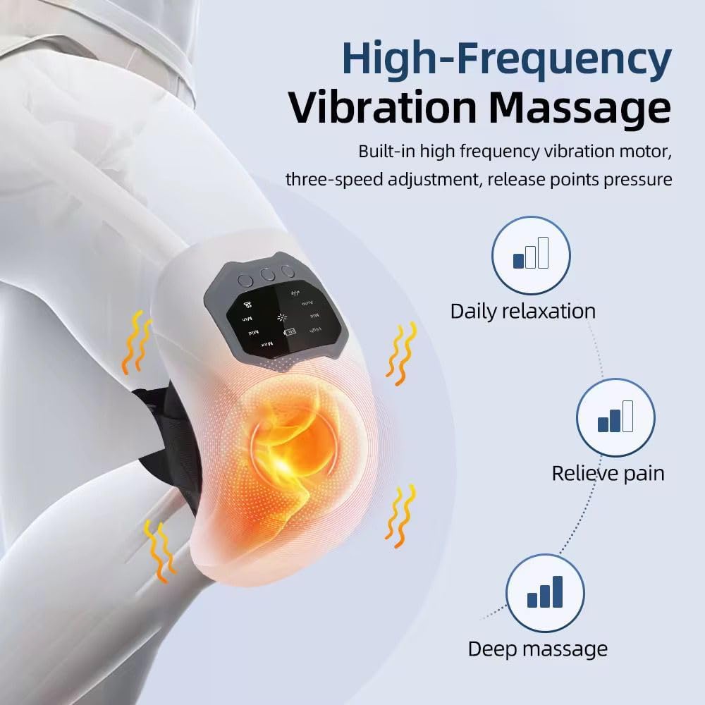 Virell™️ Electric Premium Knee Relief Massage Machine With Infrared Therapy