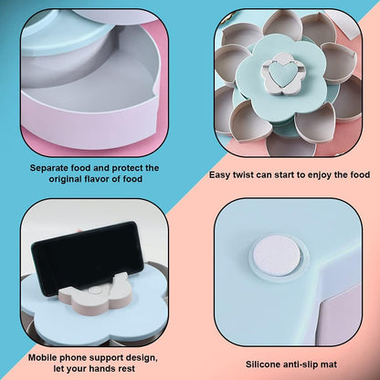 Virell™️ Smart Rotating Snack Organizer Tray