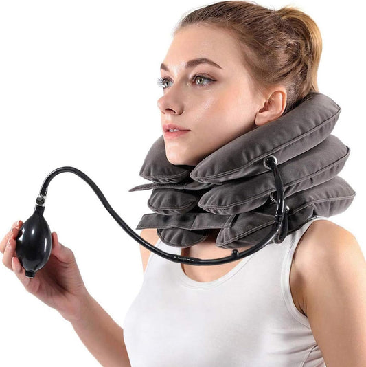 Virell™️ Adjustable & Inflatable Cervical Neck Stretcher Device