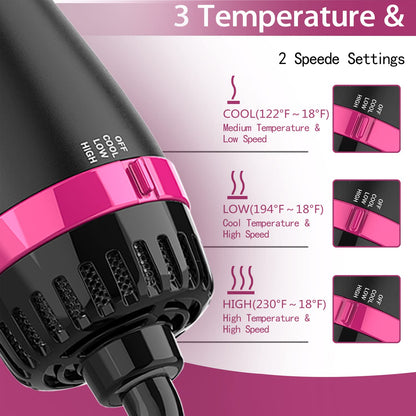 Virell™️ One Step Brand 4 in 1 Hair Dryer & Curler & Straightener & Volume Machine