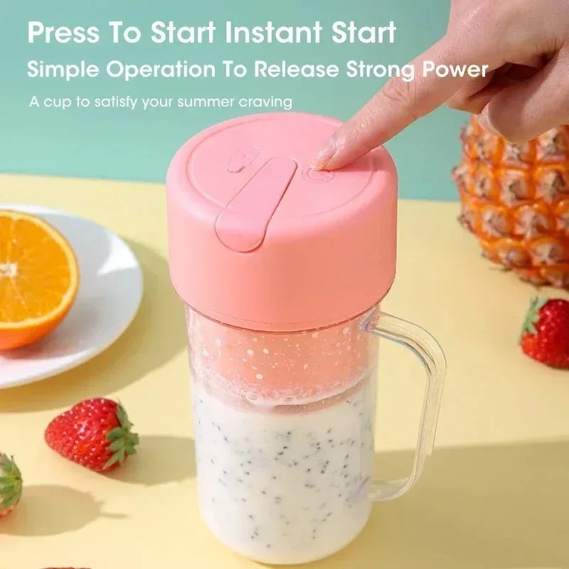 Virell™️ Electric Portable Smoothie Juicer Cup With Straw (420ML)