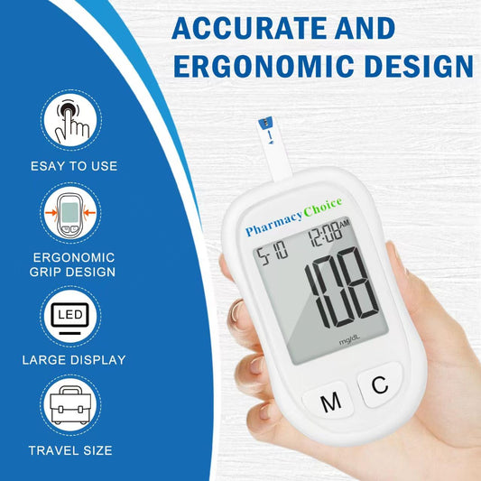 Virell™️ Blood Sugar Monitor Machine With Full Testing Kit