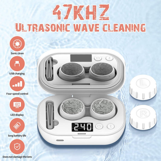 Virell™️ Portable UV Ultrasonic Lenses Cleaner Machine