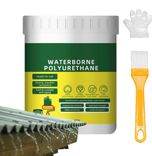 Virell™️ Polyurethane Waterproof Transparent Coating With Brush