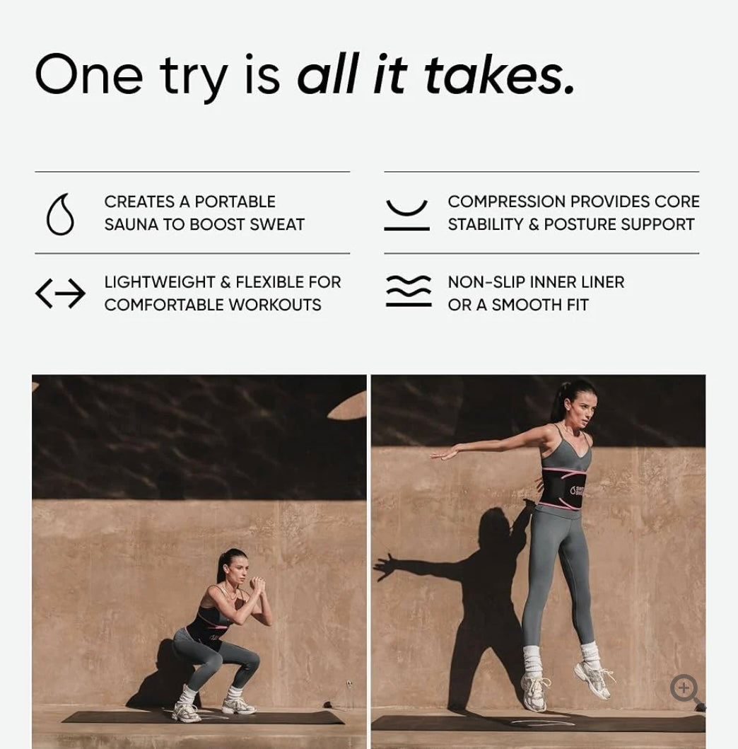 Virell™️ Adjustable Sweat Waist Trimmer Belt