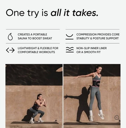 Virell™️ Adjustable Sweat Waist Trimmer Belt