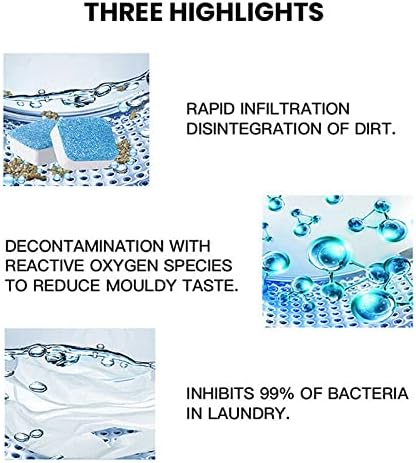 Virell™️ Washing Machine Tablet Cleaners Descalers (Box Of 12 Tablets)