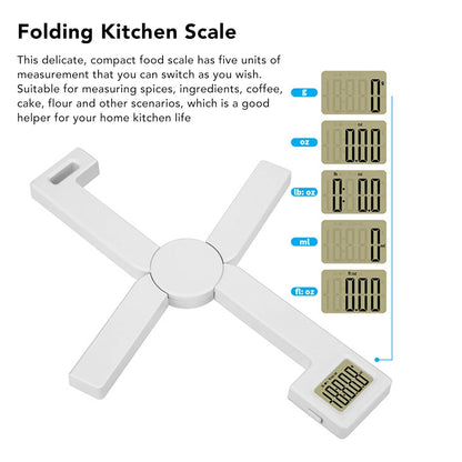 Virell™️ Portable Digital LCD Food Kitchen Scale