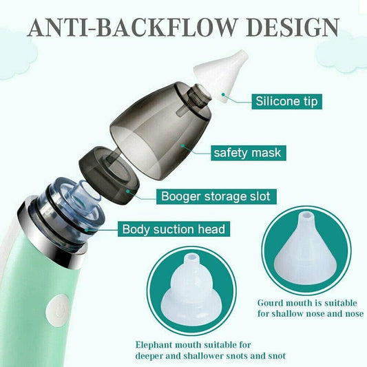 Virell™️ Baby Electric Nasal & Ear Aspirator Machine (Safe For Kids)